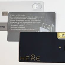 RFID 屏蔽卡 雙面可感應 解決卡片互相干擾問題