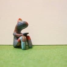 【手工雕塑】迷你電子怪 雕塑工藝品 編號 NO.4