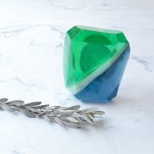 【5%營收支持公益】寶石手工皂 五月生日石-祖母綠 Emerald