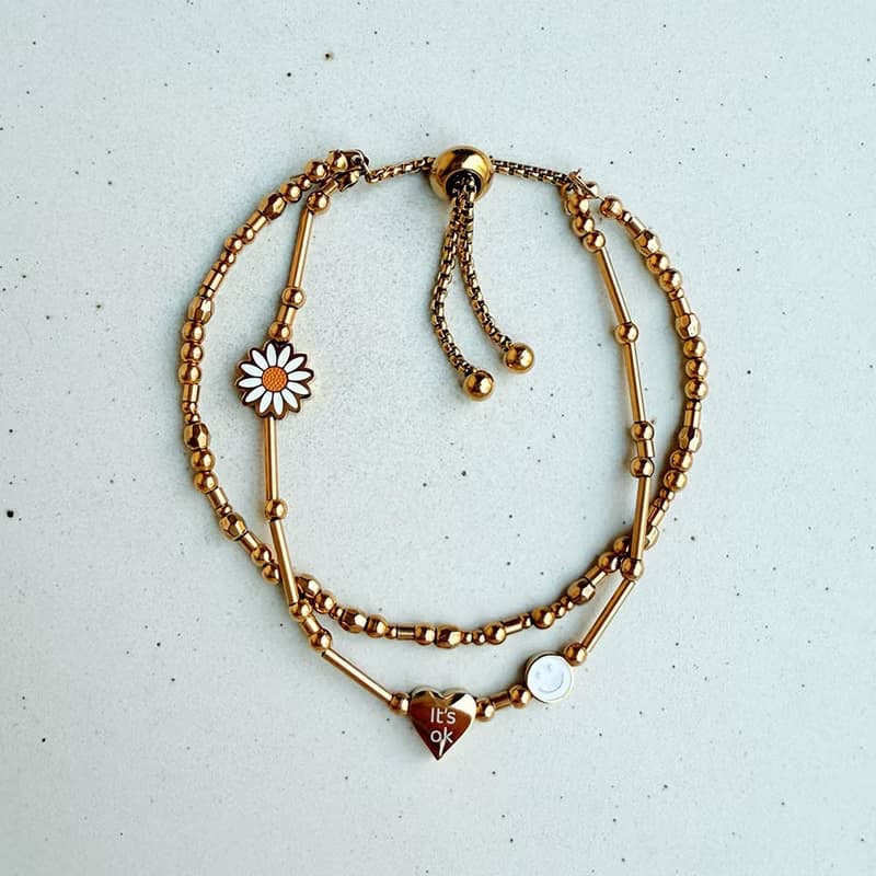 Its Okay 不會怎樣 - 花兒微笑手環