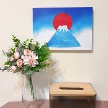 富士山 掛畫 無框畫