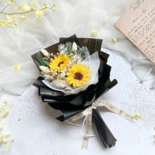 畢業花束 熱門款 淡香向日葵花束 經典亮眼黃 畢業季 生日 畢業禮