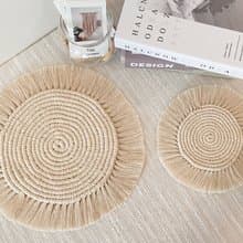 Macrame/北歐INS手工編織杯墊