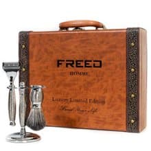 【FREED】豪華典藏版刮鬍刀禮盒 - 蝕刻雕花鍍鎳版