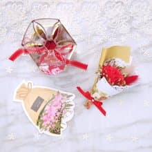 迷你香皂花束禮盒(中)-康乃馨 生日禮物 聖誕禮物