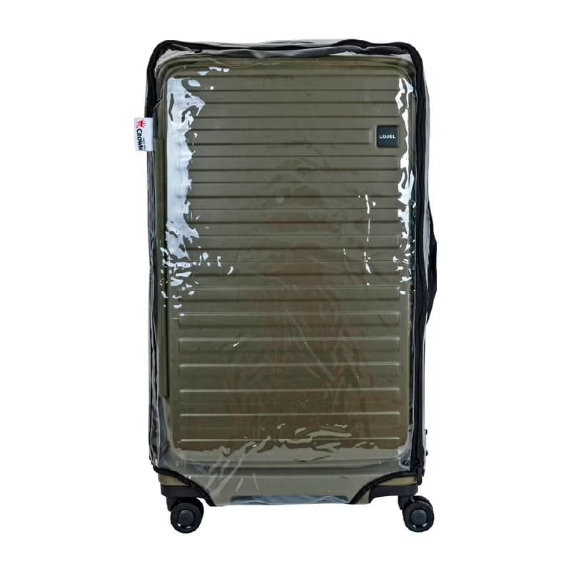 【CROWN】CUBO前開箱專用 透明雨衣保護套- 29.5吋FIT