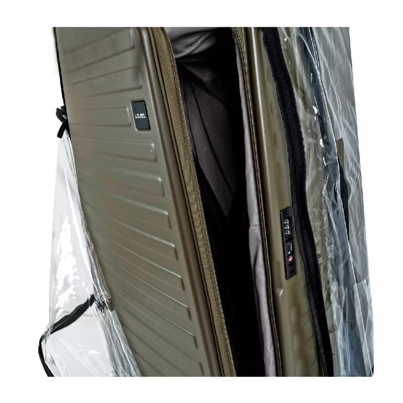 【CROWN】CUBO前開箱專用 透明雨衣保護套- 29.5吋FIT