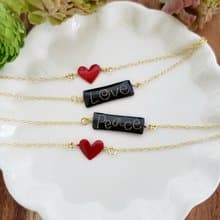 Love & Peace ブレスレット