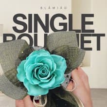 單支永生花束 - 蒂芬尼藍(玫瑰)