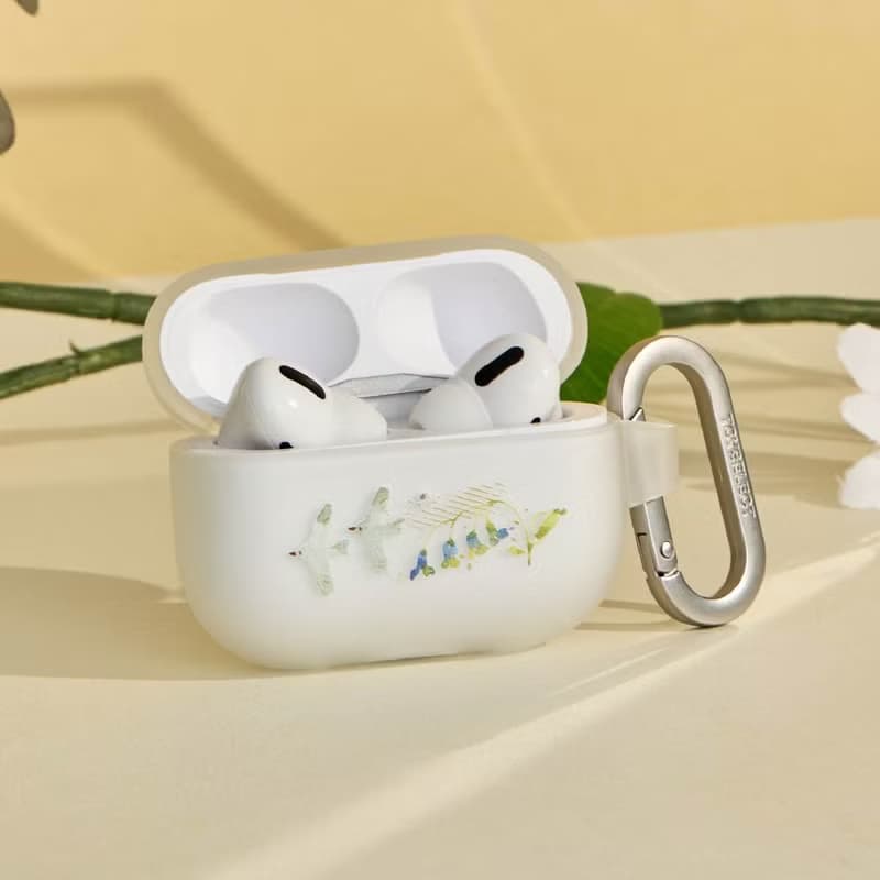 Meow illustration鳥語花香強悍防摔AirPods保護套