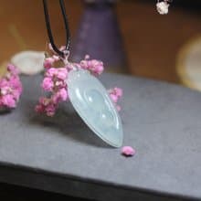 【聚寶盆】天然A貨翡翠  吊墜 吊飾 掛件 女生禮物項鏈招財•順利