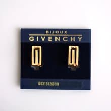 Givenchy古董耳環/復古耳環/耳夾耳環/Vintage Earrings