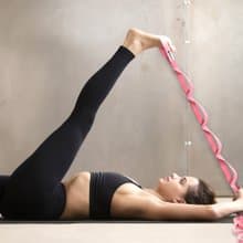 【Tumaz月熊】多環瑜珈伸展帶 7色 贈收納袋 【無彈性】