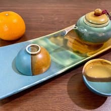 茶壺杯盤組(一壺二杯一盤)・三毛撒哈拉系列/送禮包裝/小卡代寫