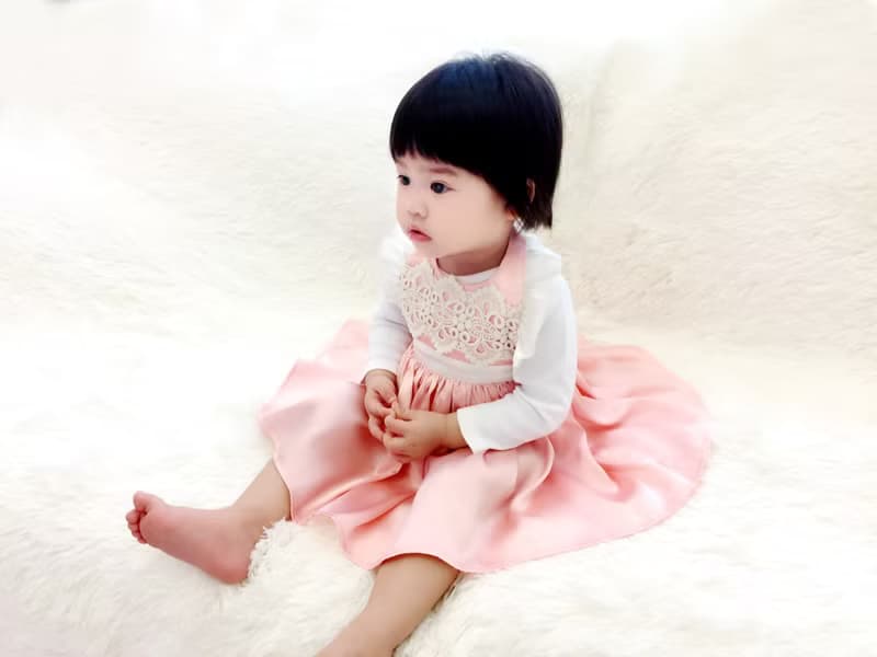 芭比小公主 圍裙洋裝 寶寶彌月禮盒組 嬰兒 新生兒 滿月送禮推薦