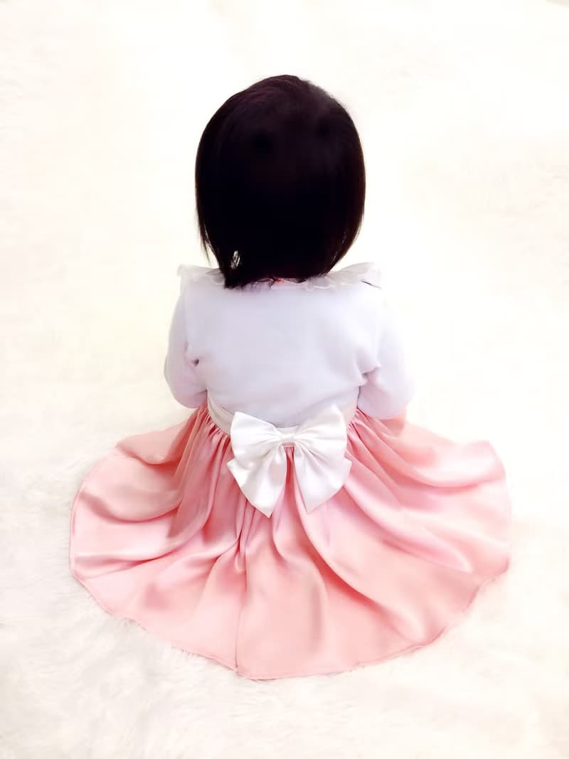 芭比小公主 圍裙洋裝 寶寶彌月禮盒組 嬰兒 新生兒 滿月送禮推薦