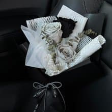 HARVEST丨厄瓜多永生玫瑰花束・附提袋丨情人節/生日/告白/黑色