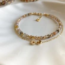 情人節生日結婚禮物比選仙氣配飾提升女性魅力彩月光雙鏈