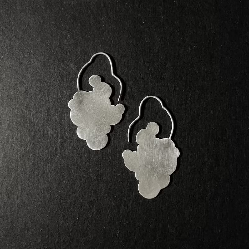 剖面耳飾 - 匍匐欲隨