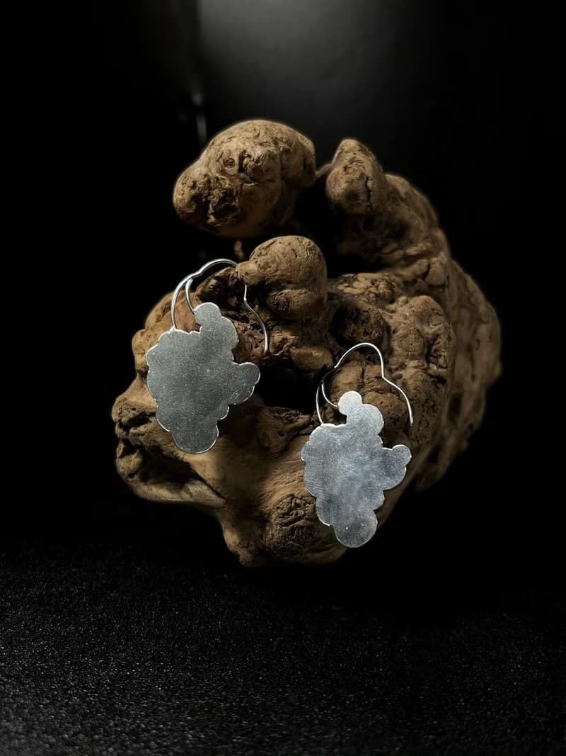 剖面耳飾 - 匍匐欲隨