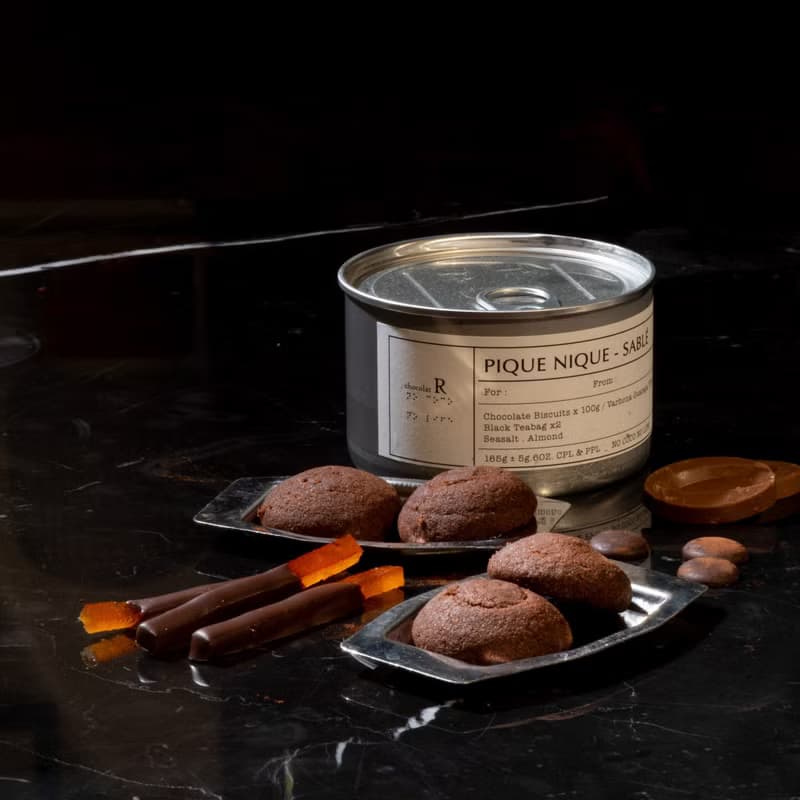 現貨Sablé au Chocolat Noir 黑巧沙布列餅乾