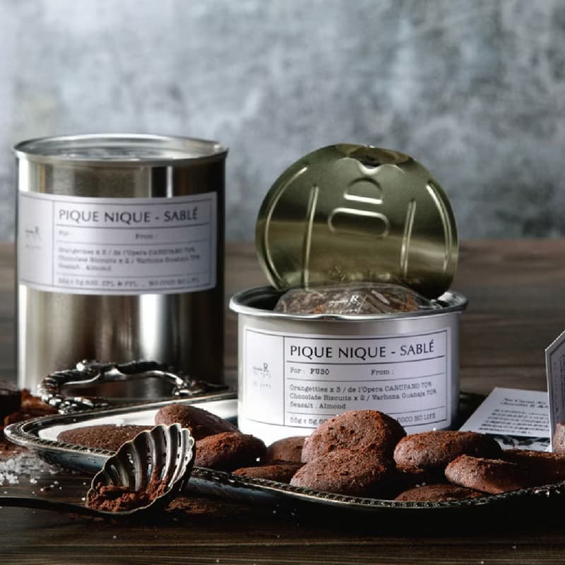 現貨Sablé au Chocolat Noir 黑巧沙布列餅乾