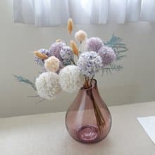 森林迷霧後的花束/桌邊花束/伴娘新娘捧花乾燥