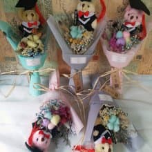 漫森態 花束 乾燥花 畢業花束