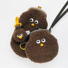 我是你的巧克力毛毛怪/口金零錢包/掛飾鎖圈/口金筆袋