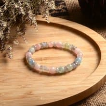 【神山晶礦】摩根拉長手串/摩根石/拉長石/