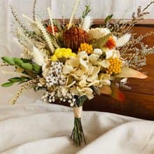 Masako 秋日自然風格 乾燥花束