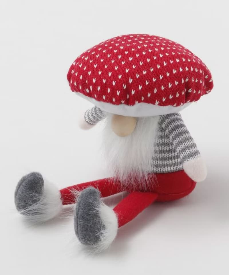 【熱門預購】聖誕蘑菇頭精靈娃娃 (3色) JMEP4301