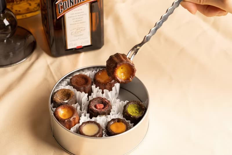 迷你可麗露9入圓型鐵盒