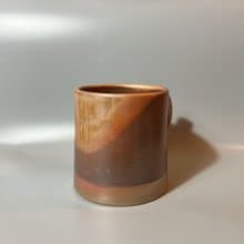 柴燒志野600cc超大馬克杯 / 啤酒杯 / 小平凡手作