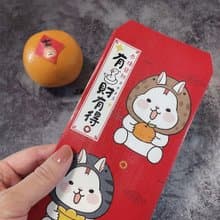 2025蛇年 柚子兔紅包袋 / 有蛇財有得
