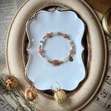 -掌心的餘溫-天然水晶手鏈/黃銅手鍊