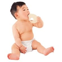 米的咬舔玩具/固齒器/新生兒禮盒/彌月禮-