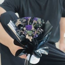 【永生玫瑰花花束】• 情人節/永生玫瑰花/永生玫瑰花花束/玫瑰花