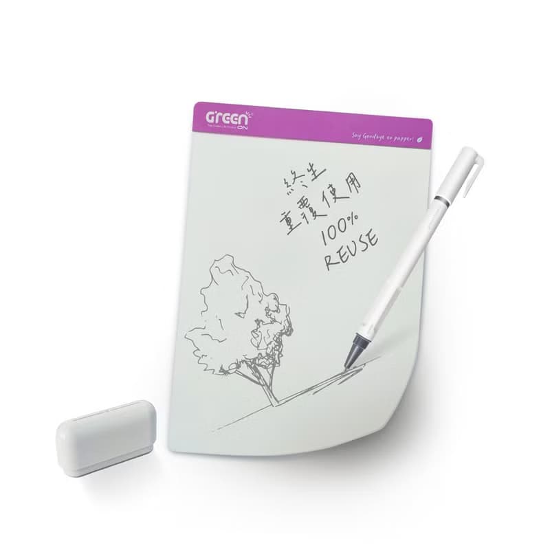 【Green Board】8.5吋磁性電紙板 0.6mm 超薄 軟性電子紙 可重覆