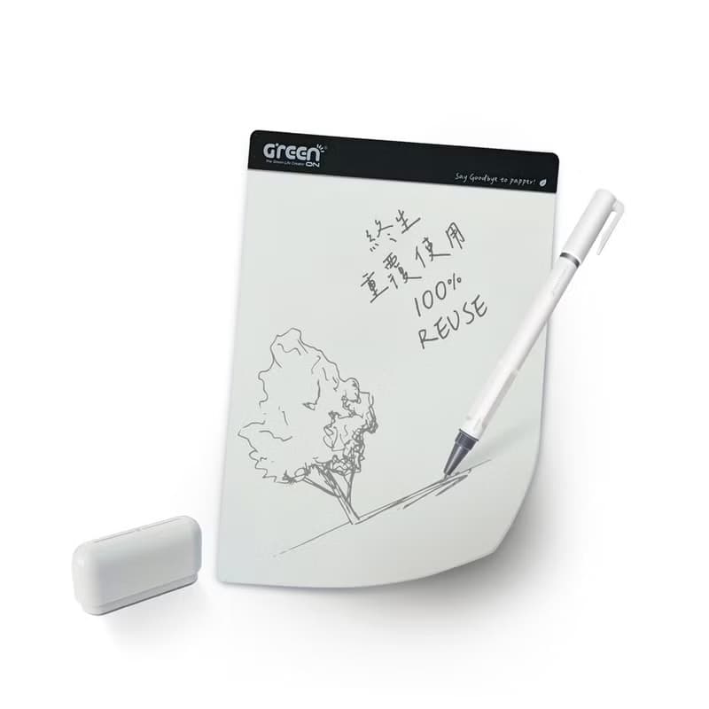 【Green Board】8.5吋磁性電紙板 0.6mm 超薄 軟性電子紙 可重覆