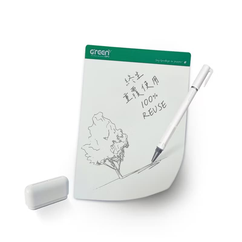 【Green Board】8.5吋磁性電紙板 0.6mm 超薄 軟性電子紙 可重覆