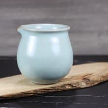 【送禮好物】360~400ml 汝窯無把 手拉坯 咖啡下壺 茶海 公道杯