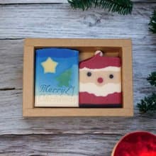 【耶誕禮物】聖誕手工皂2入禮盒