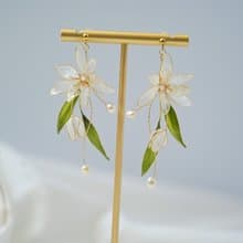 陌上花開 - 手工樹脂耳環婚禮