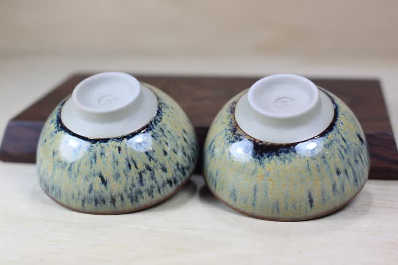 【送禮好物】60ml 錯落 天目釉 圓滿對杯 鶯歌名家葉敏祥作品