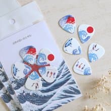 浮世繪吉他pick  一組 5 片入