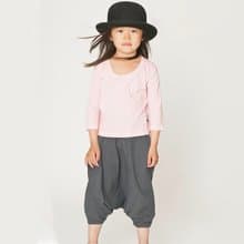 北歐童裝瑞典有機棉童裝上衣2歲至8歲 粉橘