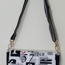 美國尖峰時刻圖案側肩包斜肩包