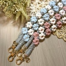 手機掛繩-編織-花花-Macrame-背帶-禮盒