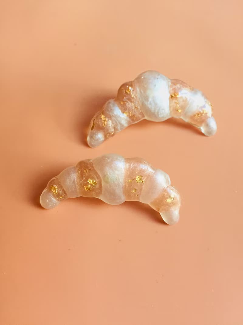 pumpkin小姐的下午茶系列-冰塊下午茶 耳飾\耳釘